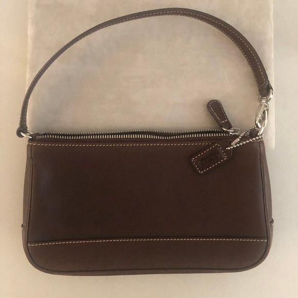 Coach Handbags - Coach Leather Satchel Shoulder Bag or Wristlet - convertible